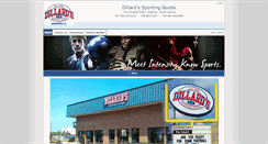 Desktop Screenshot of dillardsports.com